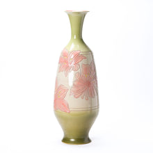 Load image into Gallery viewer, Hand Thrown Vase #098  Spring Flowers
