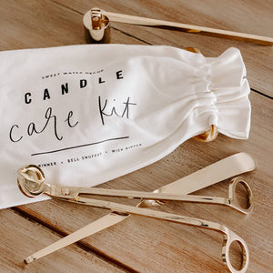 Candle Care Kit, Gold