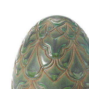 Hand Carved Large Egg #266