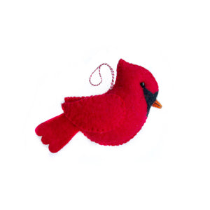 Felt Cardinal Ornament  