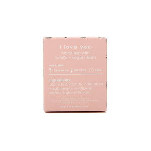 I Love You - Black Tea with Vanilla