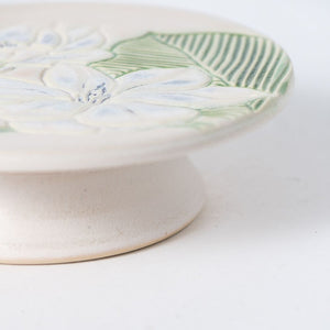 Hand Thrown Mini Cake Stand #028