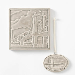 Roebling Bridge Bundle, Tile + Ornament | Shadow