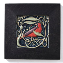 Load image into Gallery viewer, Hand Painted Revival Bird Tiles, Cardinal
