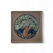 Load image into Gallery viewer, Tree Of Life Tile - 8&quot; x 8&quot; - Eclipse
