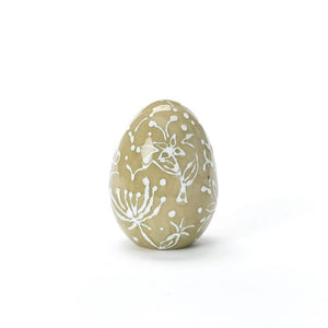 Hand Painted Small Egg #358