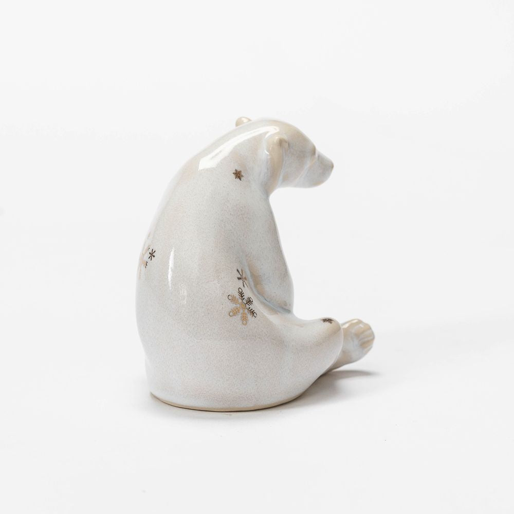 Abel Bear Figurine, Snowflake -Glacier