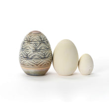 Load image into Gallery viewer, Hand Carved Large Egg #262
