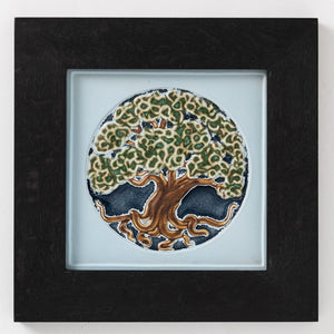 Tree Of Life Tile - 8" x 8" - Winter