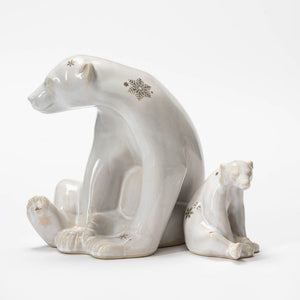 Abel Bear Figurine, Snowflake -Glacier