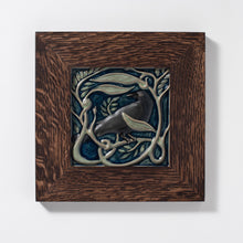 Load image into Gallery viewer, Hand Painted Revival Bird Tiles, Rook
