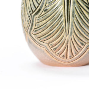 Hand Carved Medium Egg #036