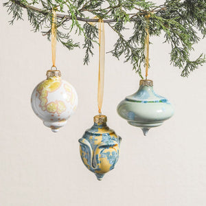 Rookwood Studio Ornaments 2023, Set of Three