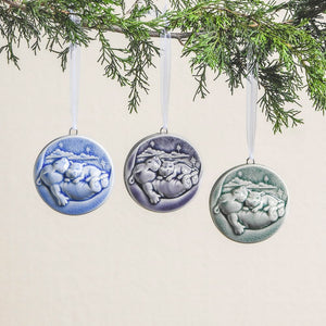 Love You To The Moon, Hippo Ornament, Melody