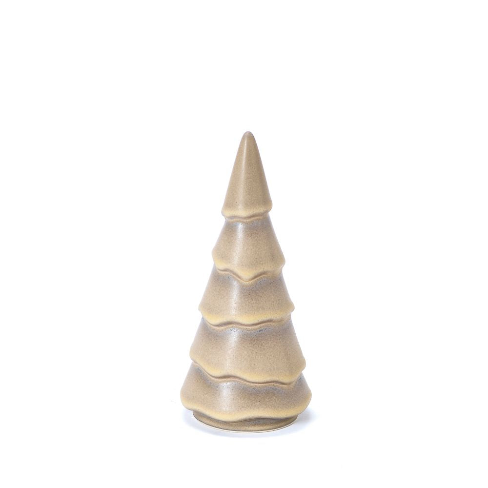 Medium Ceramic Holiday Tree, Amethyst Glow