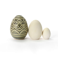 Load image into Gallery viewer, Hand Carved Large Egg #251
