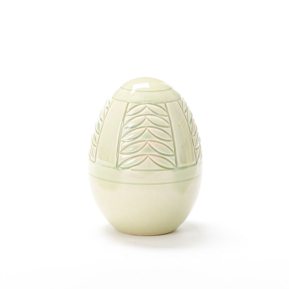 Hand Carved Medium Egg #027