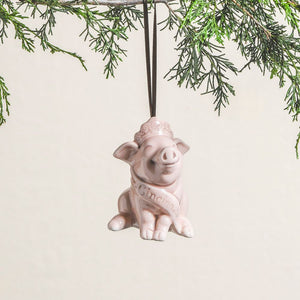 Queen City Pig Ornament