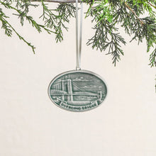 Load image into Gallery viewer, Roebling Bridge Ornament, Sencha
