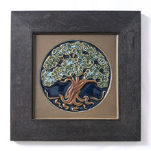 Load image into Gallery viewer, Tree Of Life Tile - 8&quot; x 8&quot; - Eclipse
