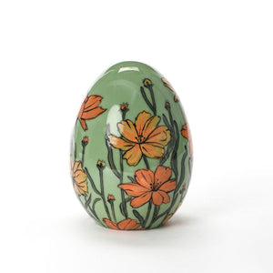 Hand Painted Large Egg #273