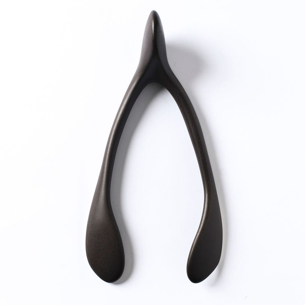 Wishbone Wall Adornment, Peppercorn