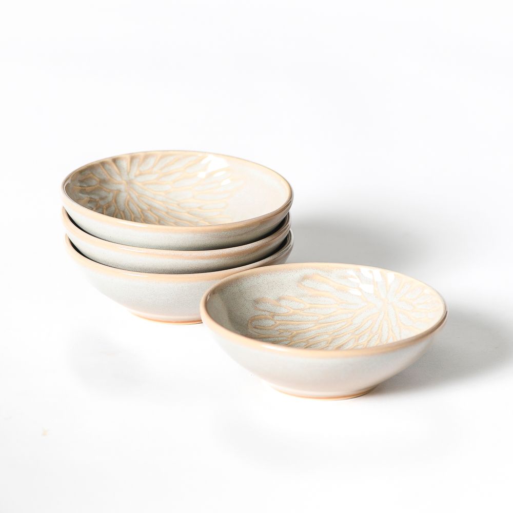 Emilia Small Bowls Set of 4, Misty Moon