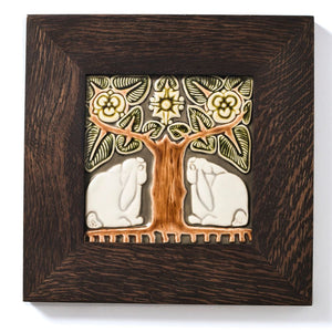 Grove Bunny Tile, Acorn