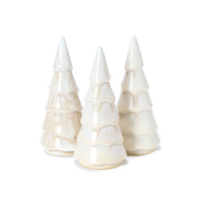 Load image into Gallery viewer, Medium Ceramic Holiday Tree, Morning Frost
