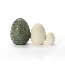 Load image into Gallery viewer, Hand Carved Large Egg #266
