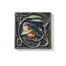 Load image into Gallery viewer, Hand Painted Revival Bird Tiles, Robin
