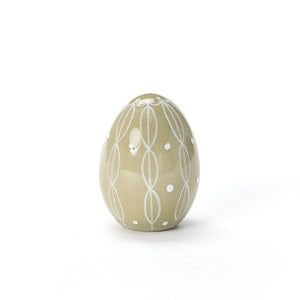 Hand Painted Small Egg #382