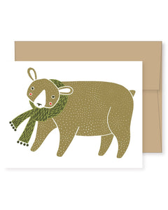 Notecard Holiday Gingiber Assorted