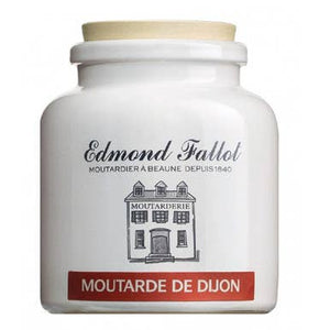 Edmond Fallot Traditional Dijon Mustard in a Stone Jar 9oz