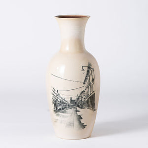 Historian's Choice! ⭐ | Findlay Market, OTR -Hand Thrown Vase Founders Day 2022 Mark, #0078