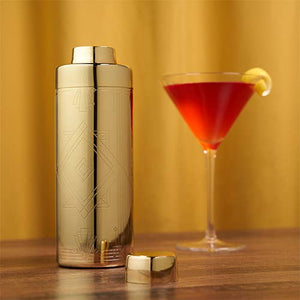 Art Deco Cocktail Shaker